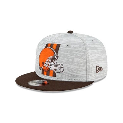 Sapca New Era Cleveland Browns NFL Official NFL Training 9FIFTY Snapback - Maro